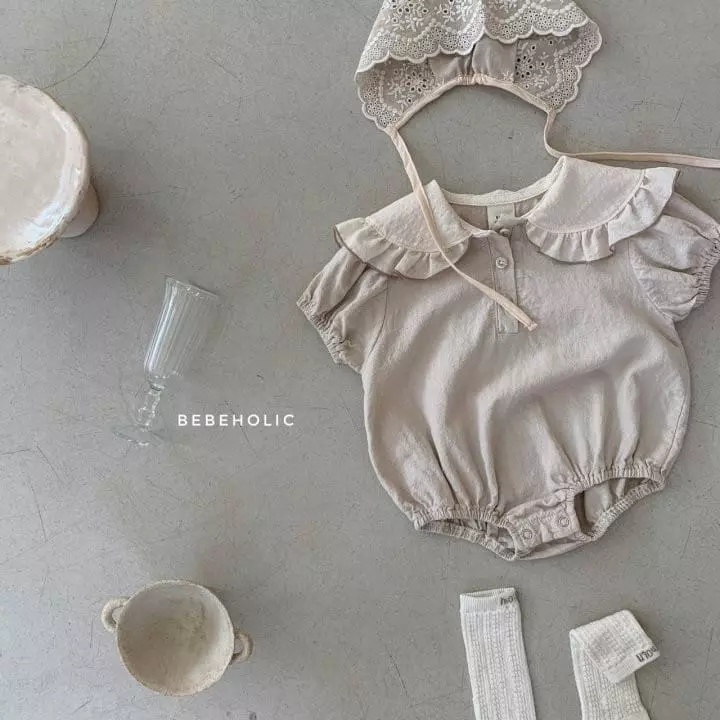 Bebe Holic - Korean Baby Fashion - #babyootd - Ann Colla Bodysuit - 3