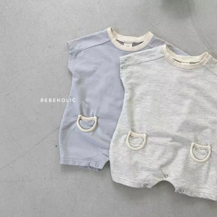 Bebe Holic - Korean Baby Fashion - #babyootd - Pocket Bodysuit - 12