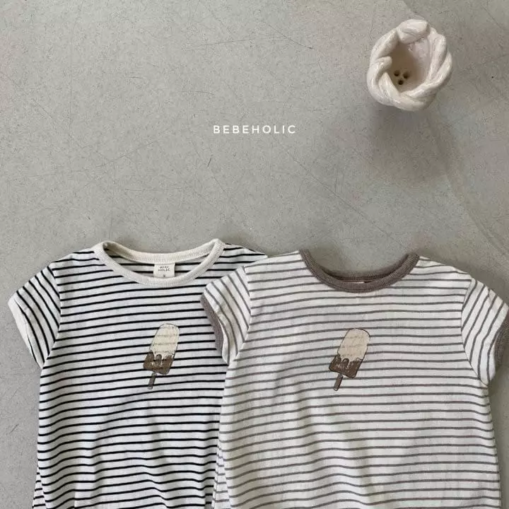Bebe Holic - Korean Baby Fashion - #babyootd - Ice Cream Bodysuit - 11