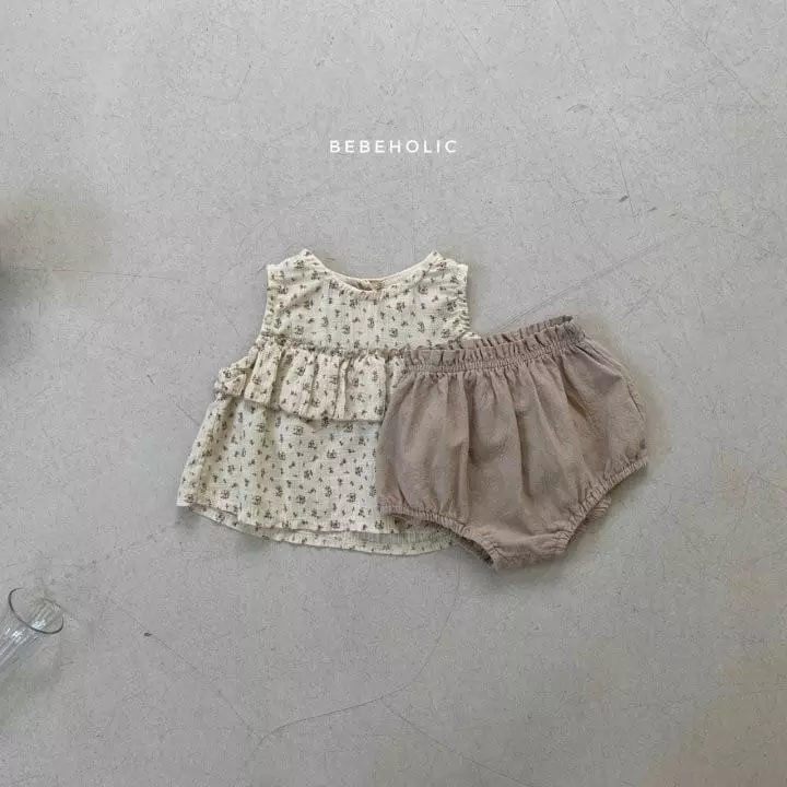 Bebe Holic - Korean Baby Fashion - #babywear - Lili Top Bottom Set - 10