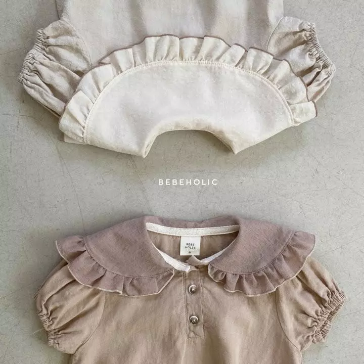 Bebe Holic - Korean Baby Fashion - #babywear - Ann Colla Bodysuit - 6