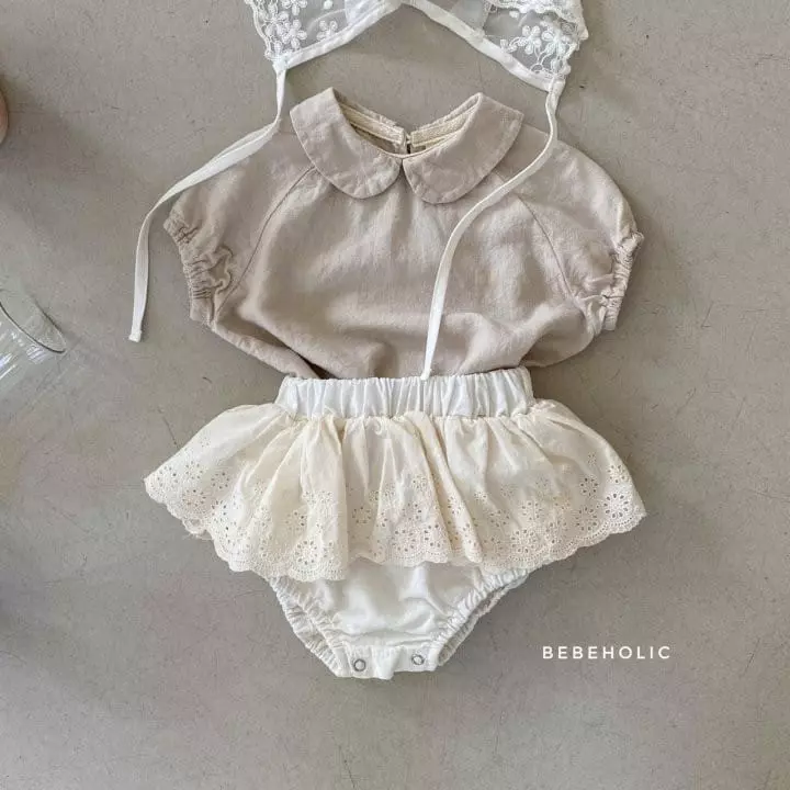 Bebe Holic - Korean Baby Fashion - #onlinebabyboutique - Lennis Skirt Bloomer - 5