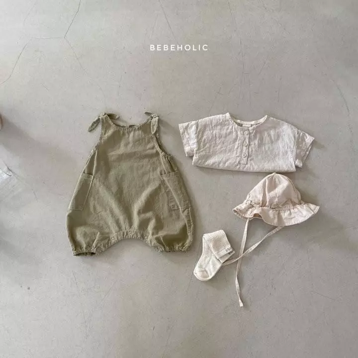 Bebe Holic - Korean Baby Fashion - #onlinebabyboutique - Dori Sleeveless Bodysuit - 2