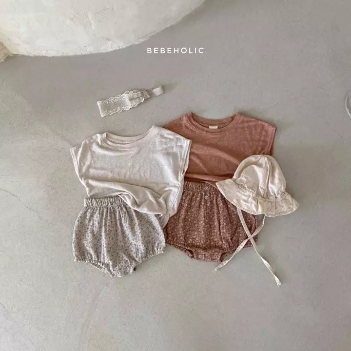 Bebe Holic - Korean Baby Fashion - #onlinebabyboutique - Summer Top Bottom Set - 12