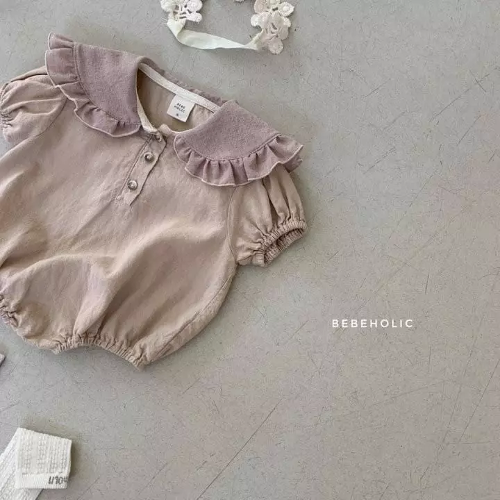 Bebe Holic - Korean Baby Fashion - #onlinebabyboutique - Ann Colla Bodysuit - 7