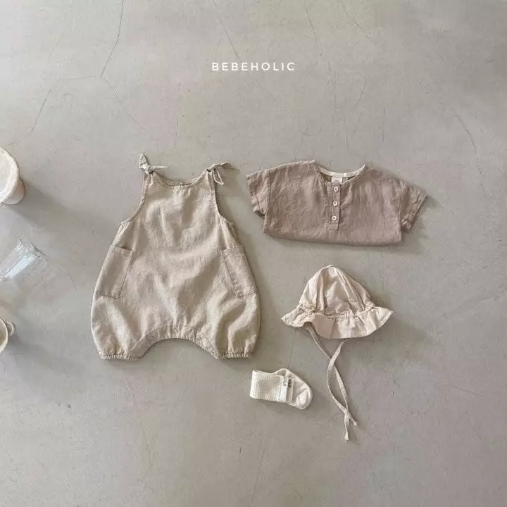 Bebe Holic - Korean Baby Fashion - #onlinebabyshop - Dori Sleeveless Bodysuit - 3