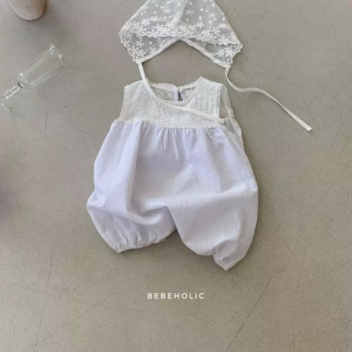 Bebe Holic - Korean Baby Fashion - #onlinebabyshop - Bobo Lace Bodysuit - 6