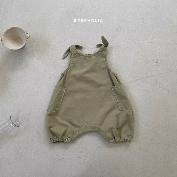 Bebe Holic - Korean Baby Fashion - #onlinebabyshop - Dori Sleeveless Bodysuit - 4