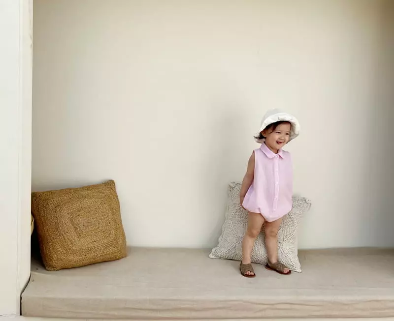 Bebe Nine - Korean Baby Fashion - #babyboutiqueclothing - Candy Stripes Bodysuit - 12