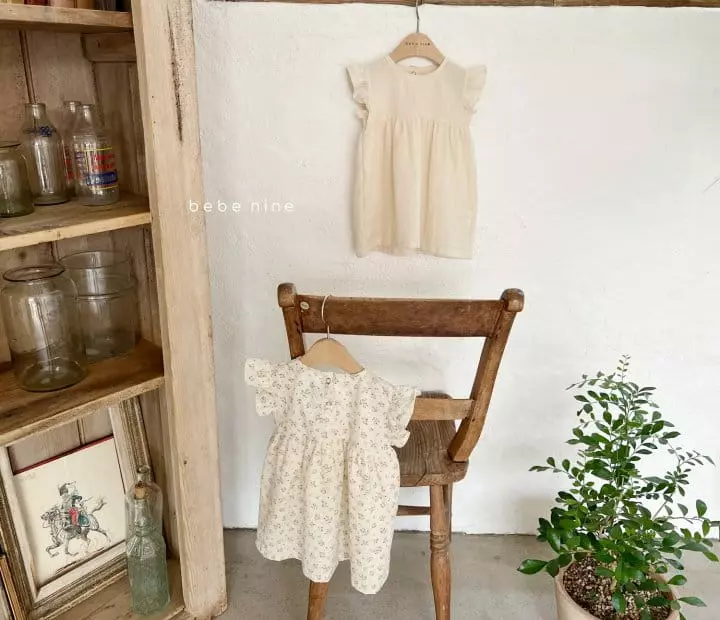Bebe Nine - Korean Baby Fashion - #babyfashion - Lovely One-piece Flower - 3