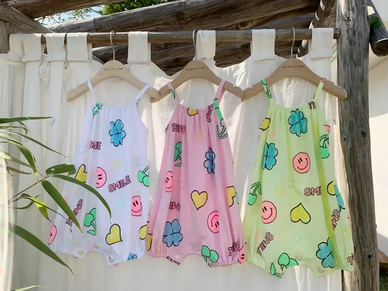 Bebe Nine - Korean Baby Fashion - #babyfashion - Heart Breaker Smile Bodysuit - 6