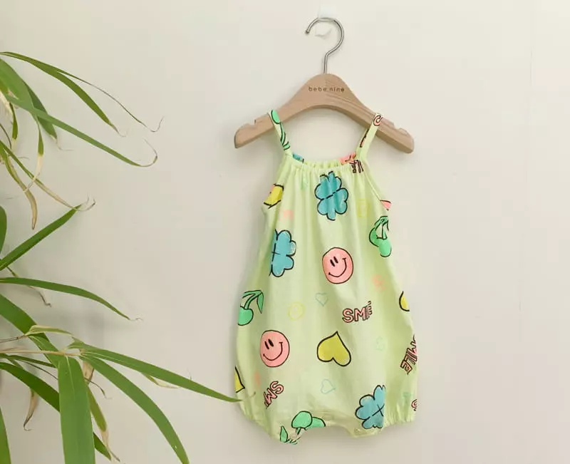 Bebe Nine - Korean Baby Fashion - #babyfever - Heart Breaker Smile Bodysuit - 7