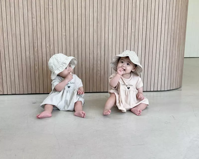 Bebe Nine - Korean Baby Fashion - #babyfever - See U Top Bottom Set - 4