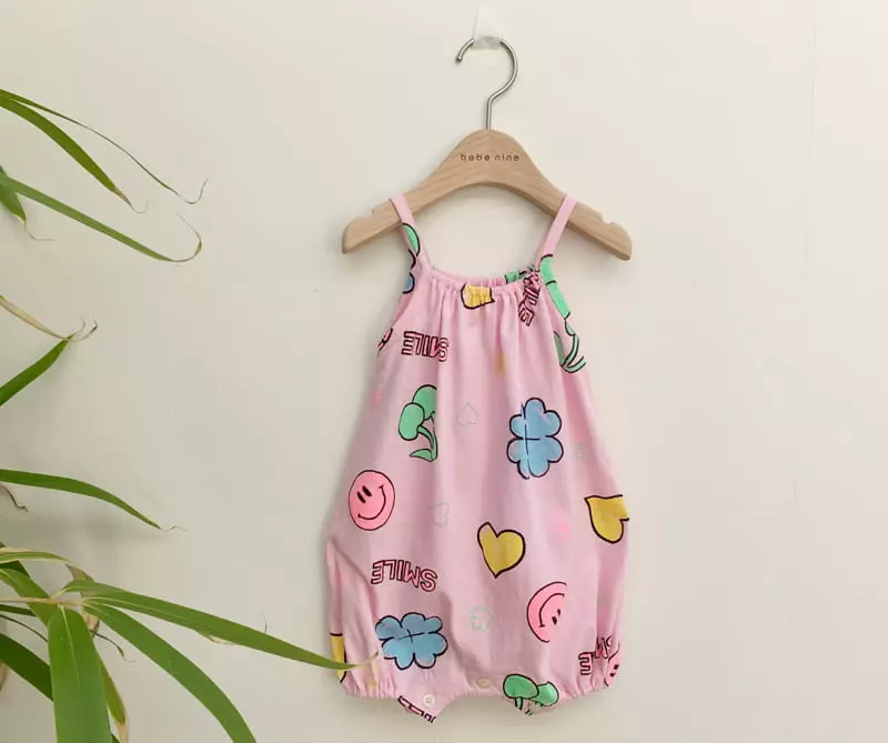 Bebe Nine - Korean Baby Fashion - #babylifestyle - Heart Breaker Smile Bodysuit - 9