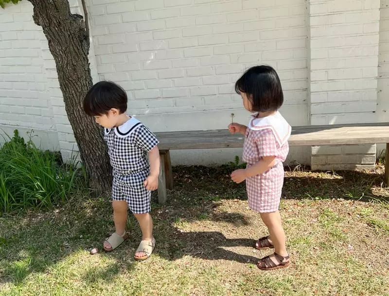 Bebe Nine - Korean Baby Fashion - #babylifestyle - Vintz Shorts Top Bottom Set - 6