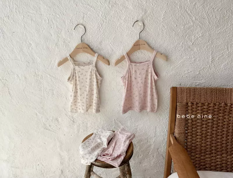 Bebe Nine - Korean Baby Fashion - #babylifestyle - Small Flower Top Bottom Set