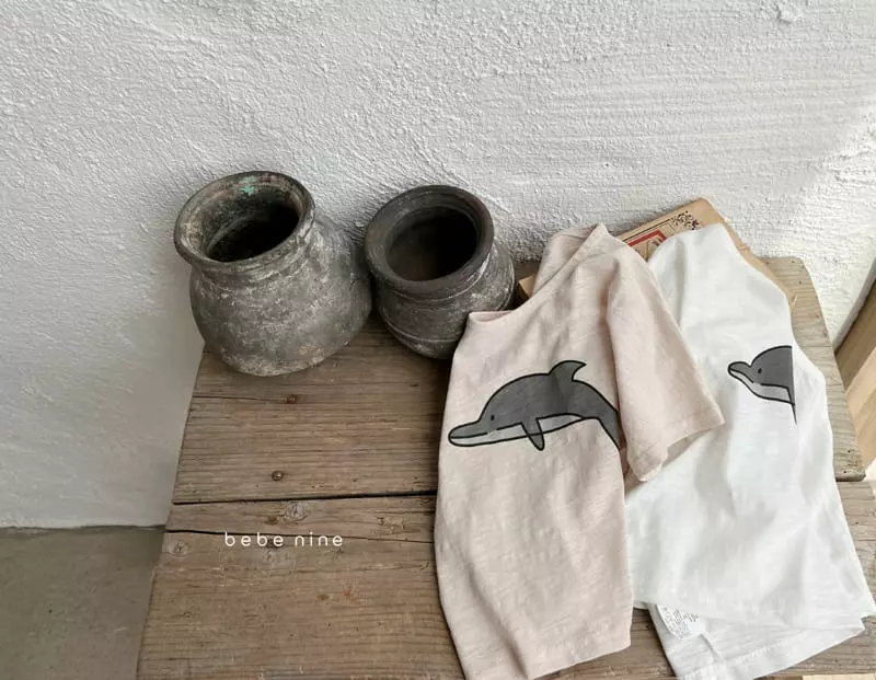 Bebe Nine - Korean Baby Fashion - #babylifestyle - Dolphin Bodysuit