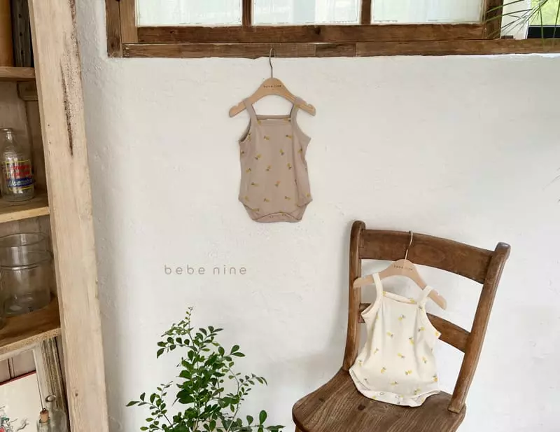 Bebe Nine - Korean Baby Fashion - #babylifestyle - Pineapple Bodysuit - 4