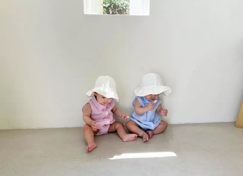 Bebe Nine - Korean Baby Fashion - #babyoninstagram - Candy Stripes Bodysuit - 4