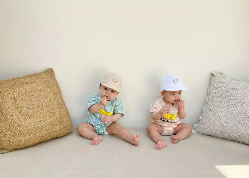 Bebe Nine - Korean Baby Fashion - #babyoninstagram - Banana Bodysuit - 4