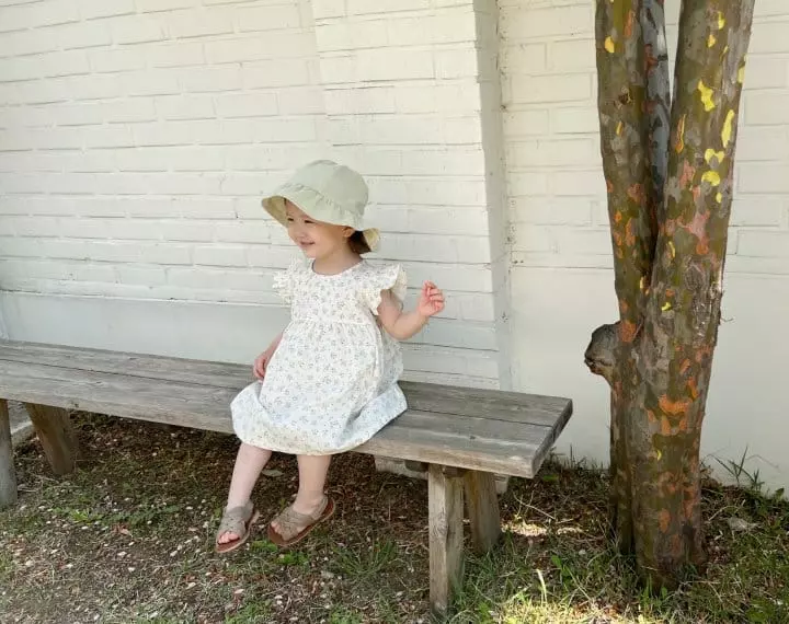 Bebe Nine - Korean Baby Fashion - #babyoutfit - Lovely One-piece Flower - 10