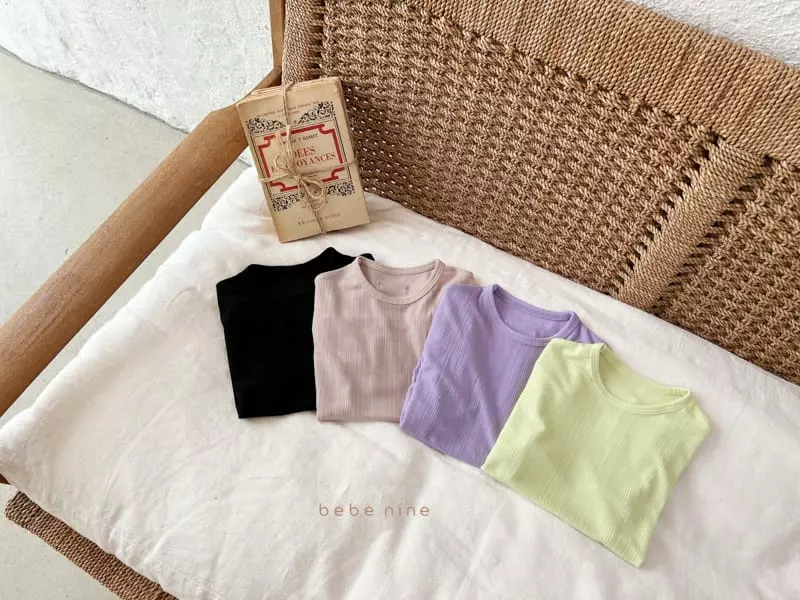Bebe Nine - Korean Baby Fashion - #babyoutfit - Pleats Top Bottom Set - 11