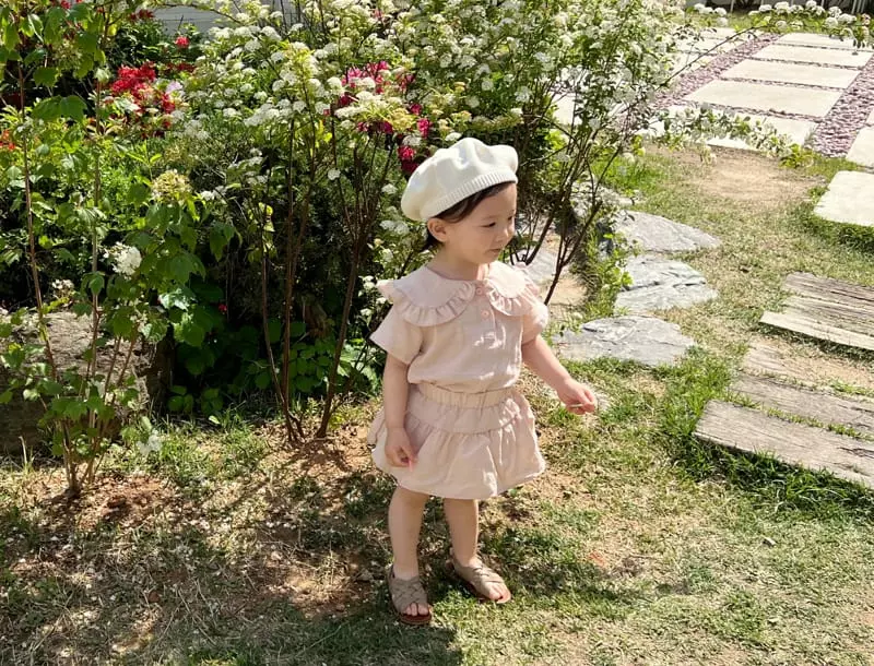 Bebe Nine - Korean Baby Fashion - #babyoutfit - Frill Cancan Top Bottom Set - 8