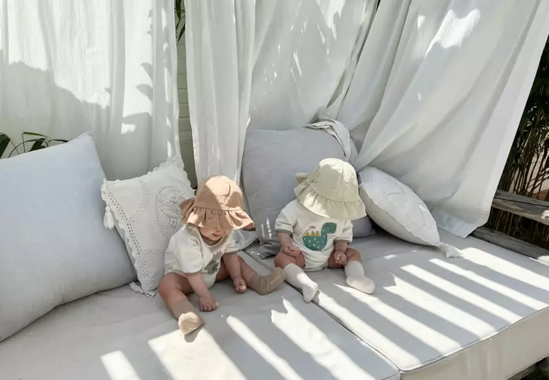 Bebe Nine - Korean Baby Fashion - #babywear - Dino Bodysuit - 5