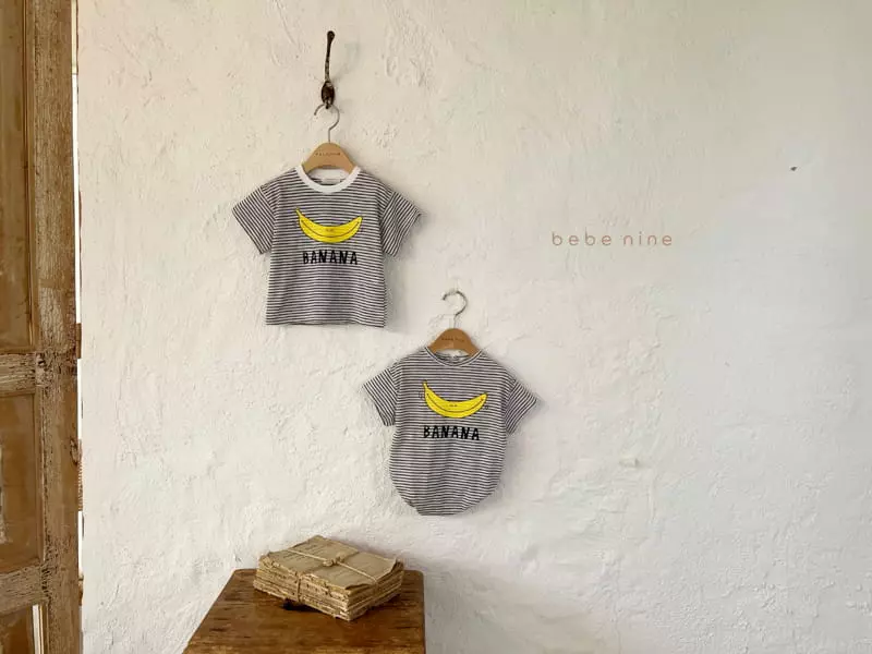 Bebe Nine - Korean Baby Fashion - #onlinebabyboutique - Banana Bodysuit - 8