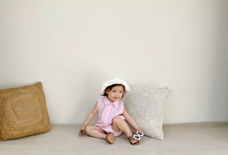 Bebe Nine - Korean Baby Fashion - #smilingbaby - Candy Stripes Bodysuit - 10
