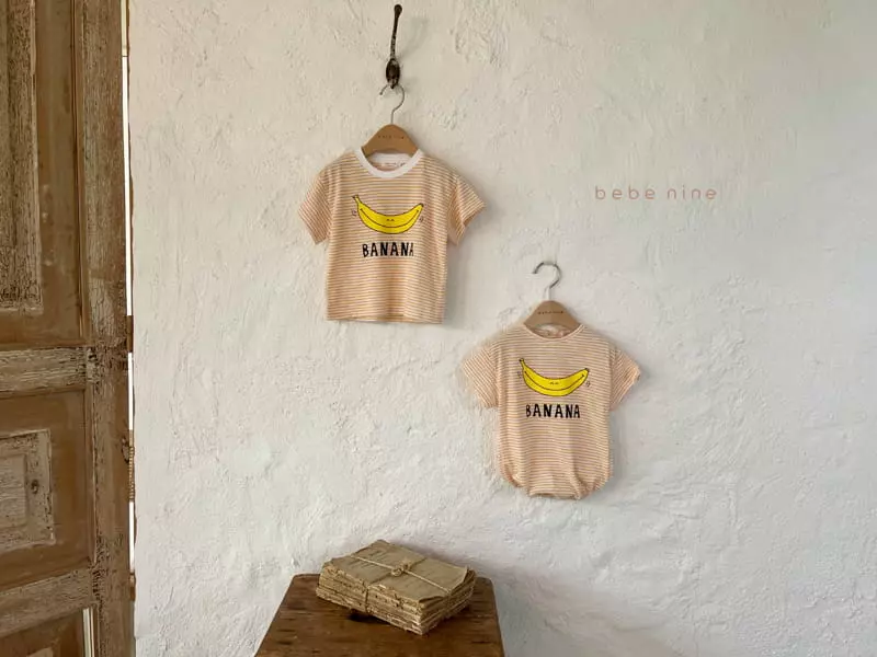 Bebe Nine - Korean Baby Fashion - #smilingbaby - Banana Bodysuit - 10