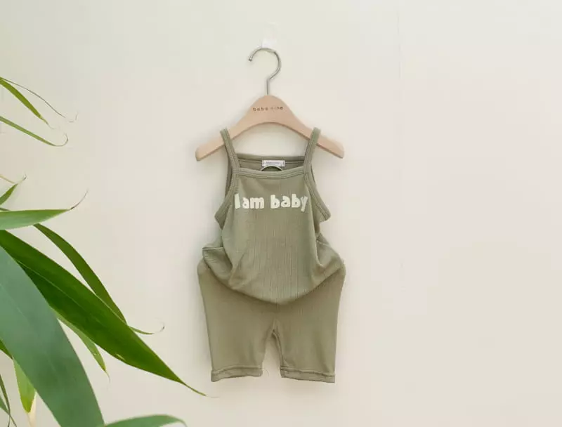 Bebe Nine - Korean Children Fashion - #childofig - I Am Top Bottom Set - 2