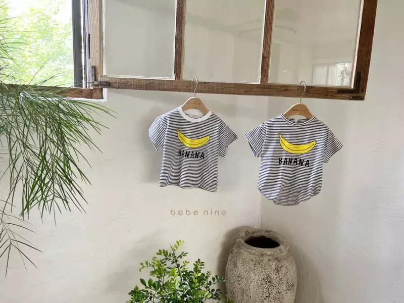 Bebe Nine - Korean Children Fashion - #designkidswear - Banana Tee - 3