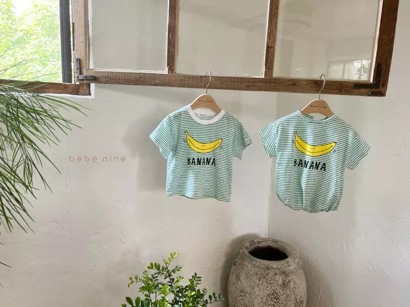 Bebe Nine - Korean Children Fashion - #designkidswear - Banana Tee - 4