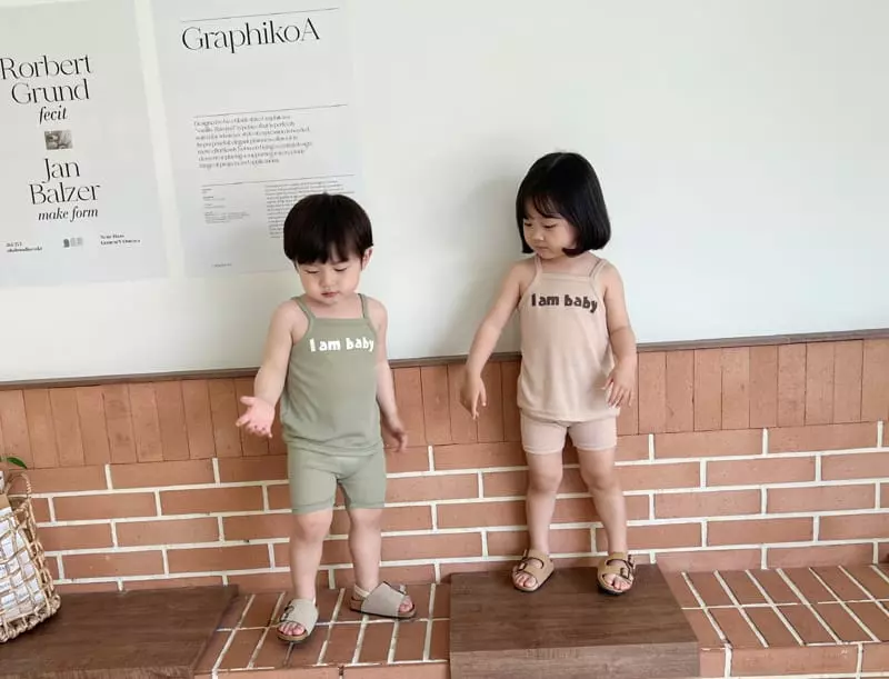 Bebe Nine - Korean Children Fashion - #fashionkids - I Am Top Bottom Set - 7