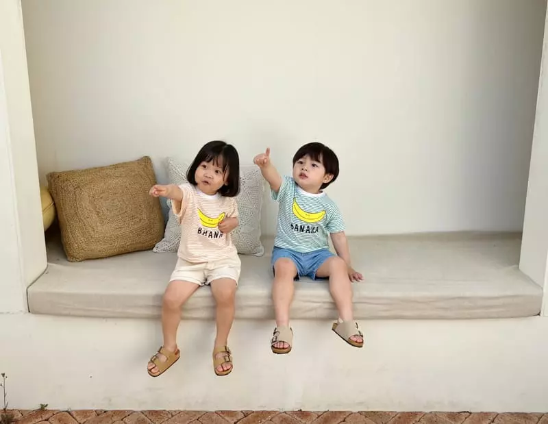 Bebe Nine - Korean Children Fashion - #kidsstore - Banana Tee - 7