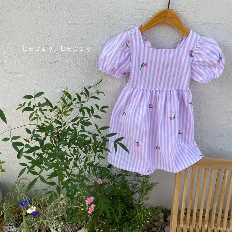 Berry Berry - Korean Children Fashion - #Kfashion4kids - Tulip One-piece
