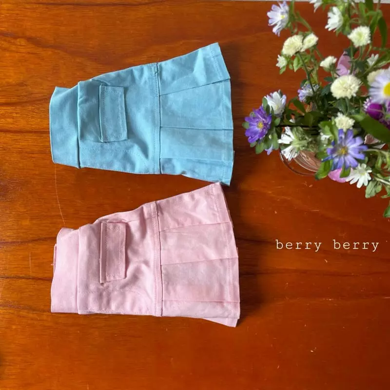 Berry Berry - Korean Children Fashion - #discoveringself - Flat Skirt - 2