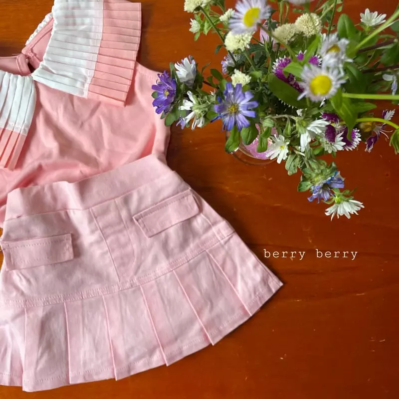 Berry Berry - Korean Children Fashion - #kidsshorts - Monick Tee - 5