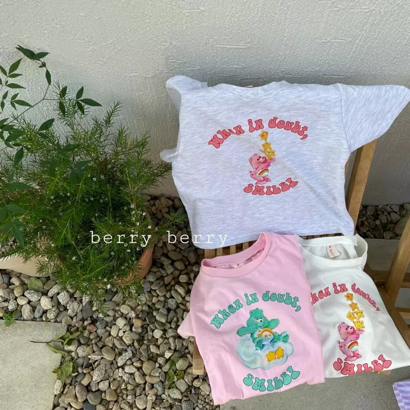 Berry Berry - Korean Children Fashion - #kidsstore - Bear Tee