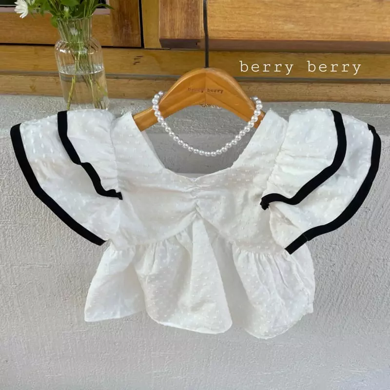 Berry Berry - Korean Children Fashion - #kidzfashiontrend - Tok Tok Blouse