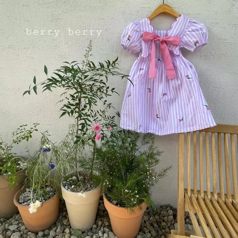 Berry Berry - Korean Children Fashion - #littlefashionista - Tulip One-piece - 2