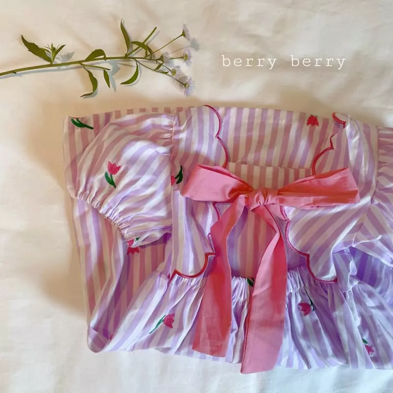 Berry Berry - Korean Children Fashion - #magicofchildhood - Tulip One-piece - 3