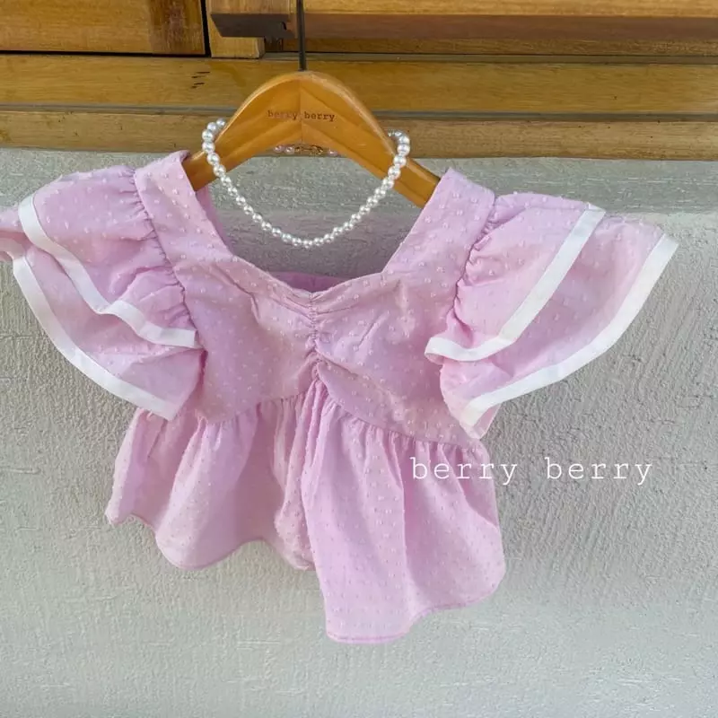 Berry Berry - Korean Children Fashion - #prettylittlegirls - Tok Tok Blouse - 6