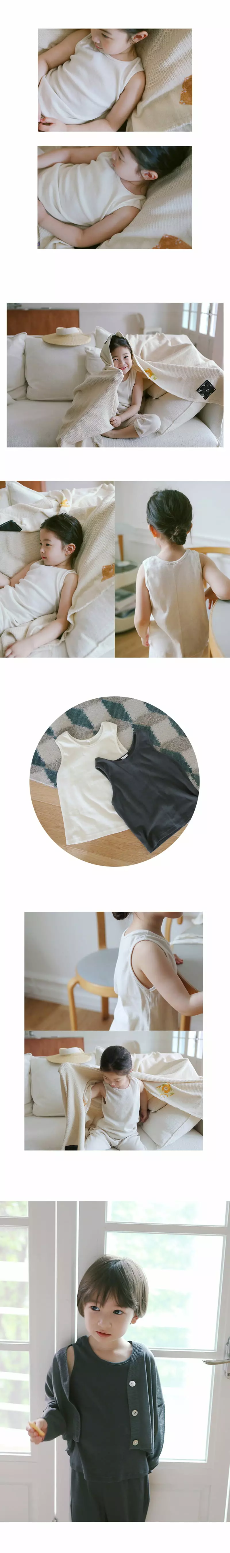 Bien a Bien - Korean Children Fashion - #childrensboutique - Touser Sleeveless - 2