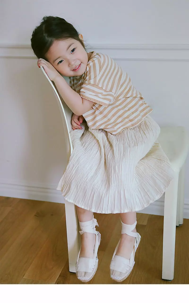 Bien a Bien - Korean Children Fashion - #childrensboutique - Uta Stripes Tee