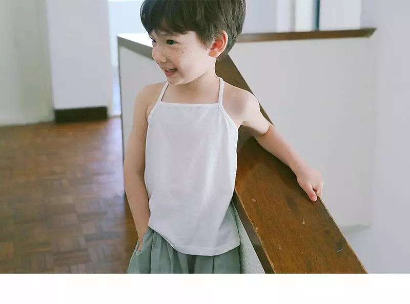 Bien a Bien - Korean Children Fashion - #kidsshorts - Griby String Sleeveless