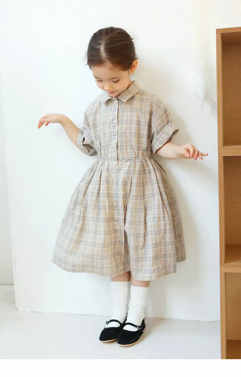 Bien a Bien - Korean Children Fashion - #todddlerfashion - Rize Shirt One-piece