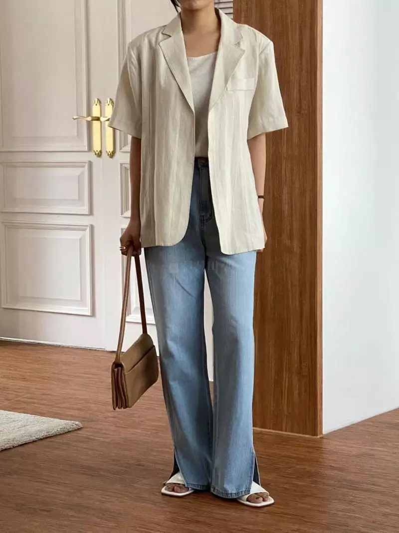Binus - Korean Women Fashion - #womensfashion - Pintuck Jacket - 4