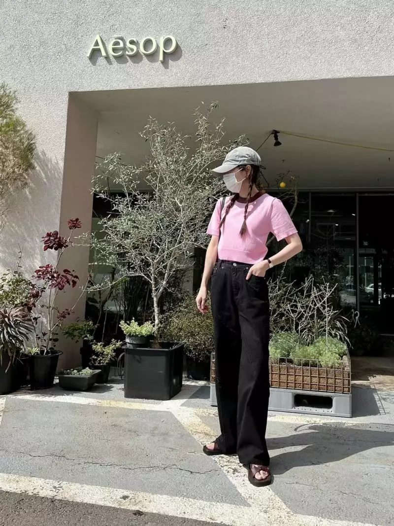 Binus - Korean Women Fashion - #momslook - US Jeans - 2